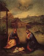 Girolamo Romanino Adoration of the Christ Germany oil painting artist